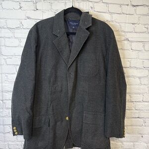 Daniel Cremieux Collection Gray Blazer Men’s XL Cotton Blend Lined Sport Coat